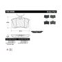 CENTRIC PARTS 104.03400 Posi Quiet Semi-Metallic Brake Pads