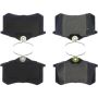 CENTRIC PARTS 104.03400 Posi Quiet Semi-Metallic Brake Pads
