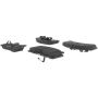 CENTRIC PARTS 104.03680 Posi Quiet Semi-Metallic Brake Pads with Hardware