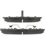 CENTRIC PARTS 104.03680 Posi Quiet Semi-Metallic Brake Pads with Hardware