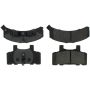 CENTRIC PARTS 104.03680 Posi Quiet Semi-Metallic Brake Pads with Hardware