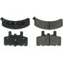 CENTRIC PARTS 104.03690 Posi Quiet Semi-Metallic Brake Pads with Hardware