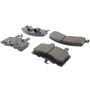 CENTRIC PARTS 104.03700 Posi Quiet Semi-Metallic Brake Pads with Hardware