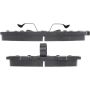 CENTRIC PARTS 104.03700 Posi Quiet Semi-Metallic Brake Pads with Hardware