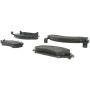 CENTRIC PARTS 104.03750 Posi Quiet Semi-Metallic Brake Pads with Hardware