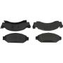 CENTRIC PARTS 104.03750 Posi Quiet Semi-Metallic Brake Pads with Hardware