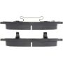 CENTRIC PARTS 104.03760 Posi Quiet Semi-Metallic Brake Pads with Hardware