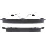 CENTRIC PARTS 104.03870 Posi Quiet Semi-Metallic Brake Pads with Hardware