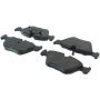CENTRIC PARTS 104.03941 Posi Quiet Semi-Metallic Brake Pads with Hardware