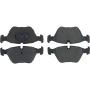 CENTRIC PARTS 104.03941 Posi Quiet Semi-Metallic Brake Pads with Hardware