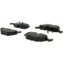 CENTRIC PARTS 104.03960 Posi Quiet Semi-Metallic Brake Pads with Hardware