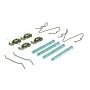 CENTRIC PARTS 104.04020 Posi Quiet Semi-Metallic Brake Pads with Hardware