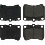 CENTRIC PARTS 104.04020 Posi Quiet Semi-Metallic Brake Pads with Hardware