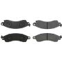 CENTRIC PARTS 104.04120 Posi Quiet Semi-Metallic Brake Pads with Hardware