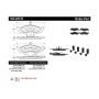 CENTRIC PARTS 104.04170 Posi Quiet Semi-Metallic Brake Pads with Hardware