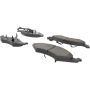 CENTRIC PARTS 104.04210 Posi Quiet Semi-Metallic Brake Pads with Hardware