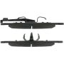 CENTRIC PARTS 104.04210 Posi Quiet Semi-Metallic Brake Pads with Hardware