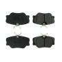 CENTRIC PARTS 104.04230 Posi Quiet Semi-Metallic Brake Pads with Hardware