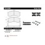 CENTRIC PARTS 104.04280 Posi Quiet Semi-Metallic Brake Pads with Hardware