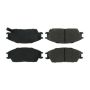 CENTRIC PARTS 104.04400 Posi Quiet Semi-Metallic Brake Pads with Hardware