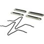 CENTRIC PARTS 104.04500 Posi Quiet Semi-Metallic Brake Pads with Hardware