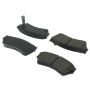 CENTRIC PARTS 104.04510 Posi Quiet Semi-Metallic Brake Pads with Hardware