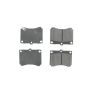 CENTRIC PARTS 104.04730 Posi Quiet Semi-Metallic Brake Pads with Hardware