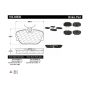 CENTRIC PARTS 104.04930 Posi Quiet Semi-Metallic Brake Pads