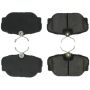 CENTRIC PARTS 104.04930 Posi Quiet Semi-Metallic Brake Pads