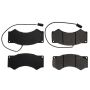 CENTRIC PARTS 104.04940 Posi Quiet Semi-Metallic Brake Pads
