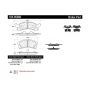 CENTRIC PARTS 104.05060 Posi Quiet Semi-Metallic Brake Pads with Hardware