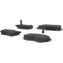CENTRIC PARTS 104.05100 Posi Quiet Semi-Metallic Brake Pads with Hardware
