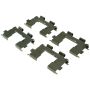 CENTRIC PARTS 104.05100 Posi Quiet Semi-Metallic Brake Pads with Hardware