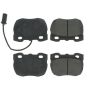 CENTRIC PARTS 104.05200 Posi Quiet Semi-Metallic Brake Pads with Hardware