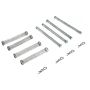 CENTRIC PARTS 104.05201 Posi Quiet Semi-Metallic Brake Pads with Hardware