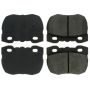 CENTRIC PARTS 104.05201 Posi Quiet Semi-Metallic Brake Pads with Hardware