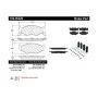 CENTRIC PARTS 104.05220 Posi Quiet Semi-Metallic Brake Pads with Hardware