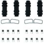 CENTRIC PARTS 104.05220 Posi Quiet Semi-Metallic Brake Pads with Hardware