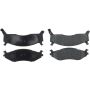 CENTRIC PARTS 104.05240 Posi Quiet Semi-Metallic Brake Pads with Hardware