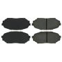 CENTRIC PARTS 104.05250 Posi Quiet Semi-Metallic Brake Pads with Hardware