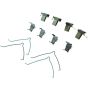 CENTRIC PARTS 104.05270 Posi Quiet Semi-Metallic Brake Pads with Hardware