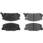 CENTRIC PARTS 104.05270 Posi Quiet Semi-Metallic Brake Pads with Hardware