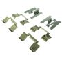 CENTRIC PARTS 104.05420 Posi Quiet Semi-Metallic Brake Pads with Hardware