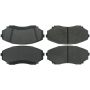 CENTRIC PARTS 104.05510 Posi Quiet Semi-Metallic Brake Pads with Hardware