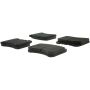CENTRIC PARTS 104.05611 Posi Quiet Semi-Metallic Brake Pads with Hardware
