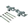 CENTRIC PARTS 104.05611 Posi Quiet Semi-Metallic Brake Pads with Hardware