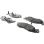 CENTRIC PARTS 104.05760 Posi Quiet Semi-Metallic Brake Pads with Hardware