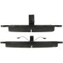 CENTRIC PARTS 104.05910 Posi Quiet Semi-Metallic Brake Pads with Hardware