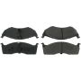 CENTRIC PARTS 104.05910 Posi Quiet Semi-Metallic Brake Pads with Hardware