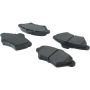 CENTRIC PARTS 104.06000 Posi Quiet Semi-Metallic Brake Pads with Hardware